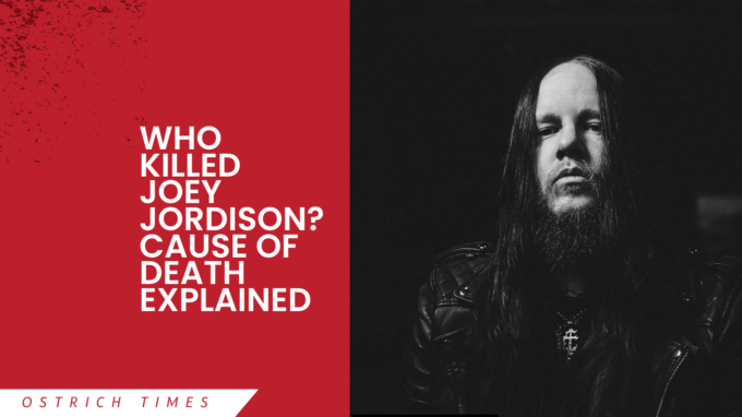 Joey Jordison Cause of Death