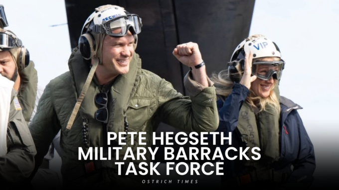 pete hegseth military barracks task force
